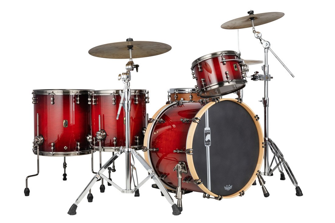 Mapex Black Panther Design Lab Cherry Bomb acoustic drum kit