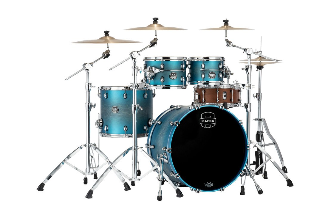 Mapex Saturn Evolution Birch-Walnut acoustic drum kit